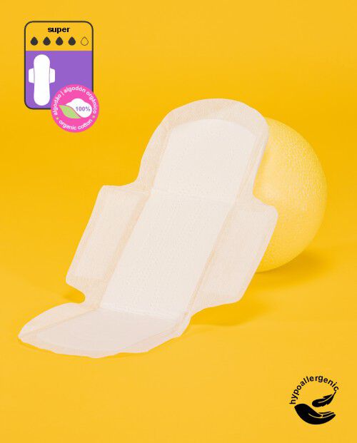 Pensos First Cotton Super Com Abas 10 un